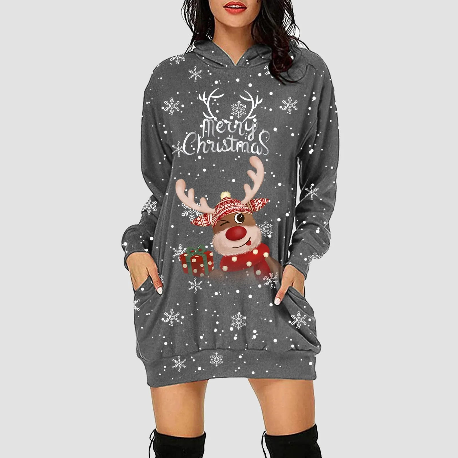 Christmas Sweater Dress