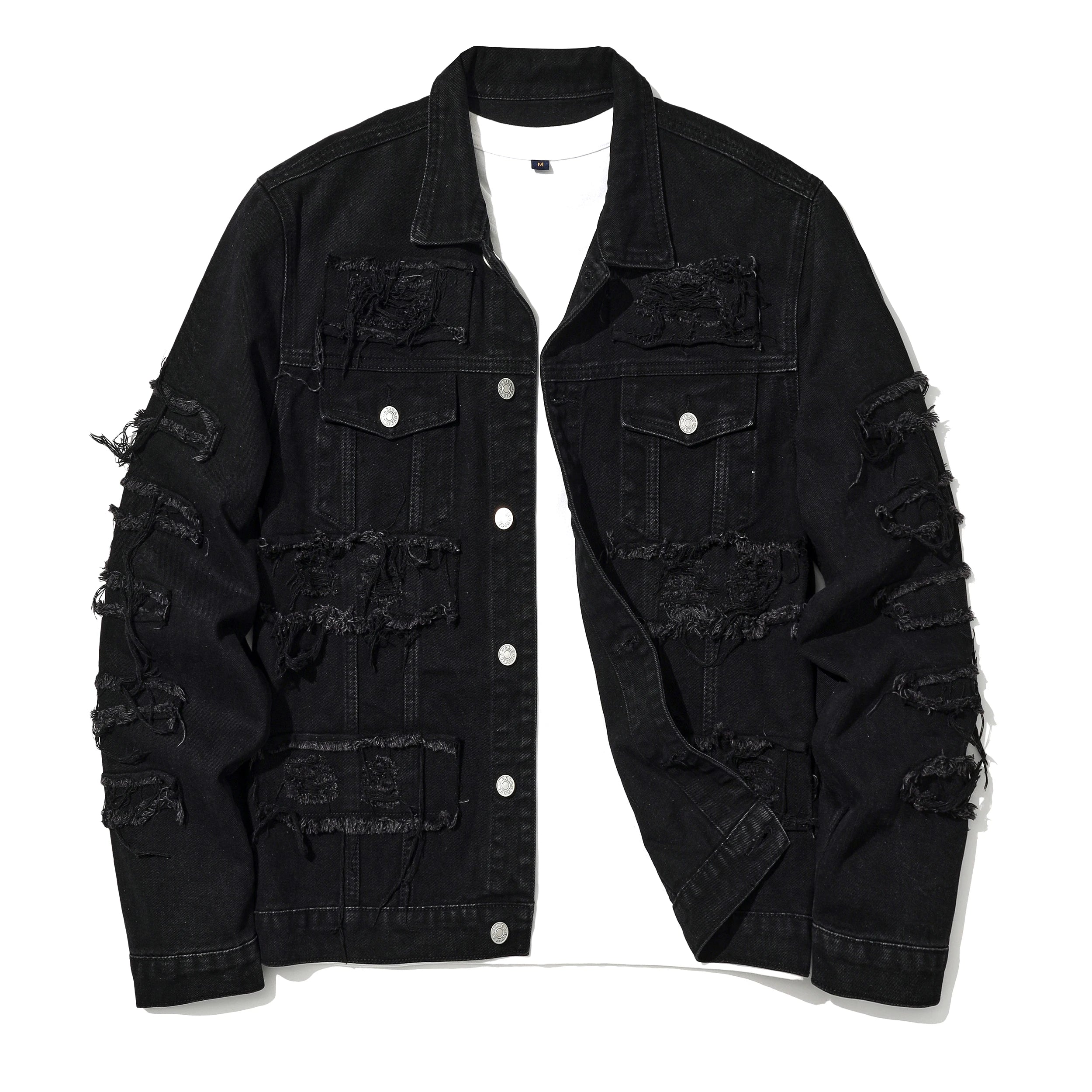 Men's Gothic Denim Jacket