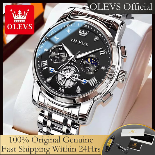 Classic Men’s Flywheel Chronograph Watch