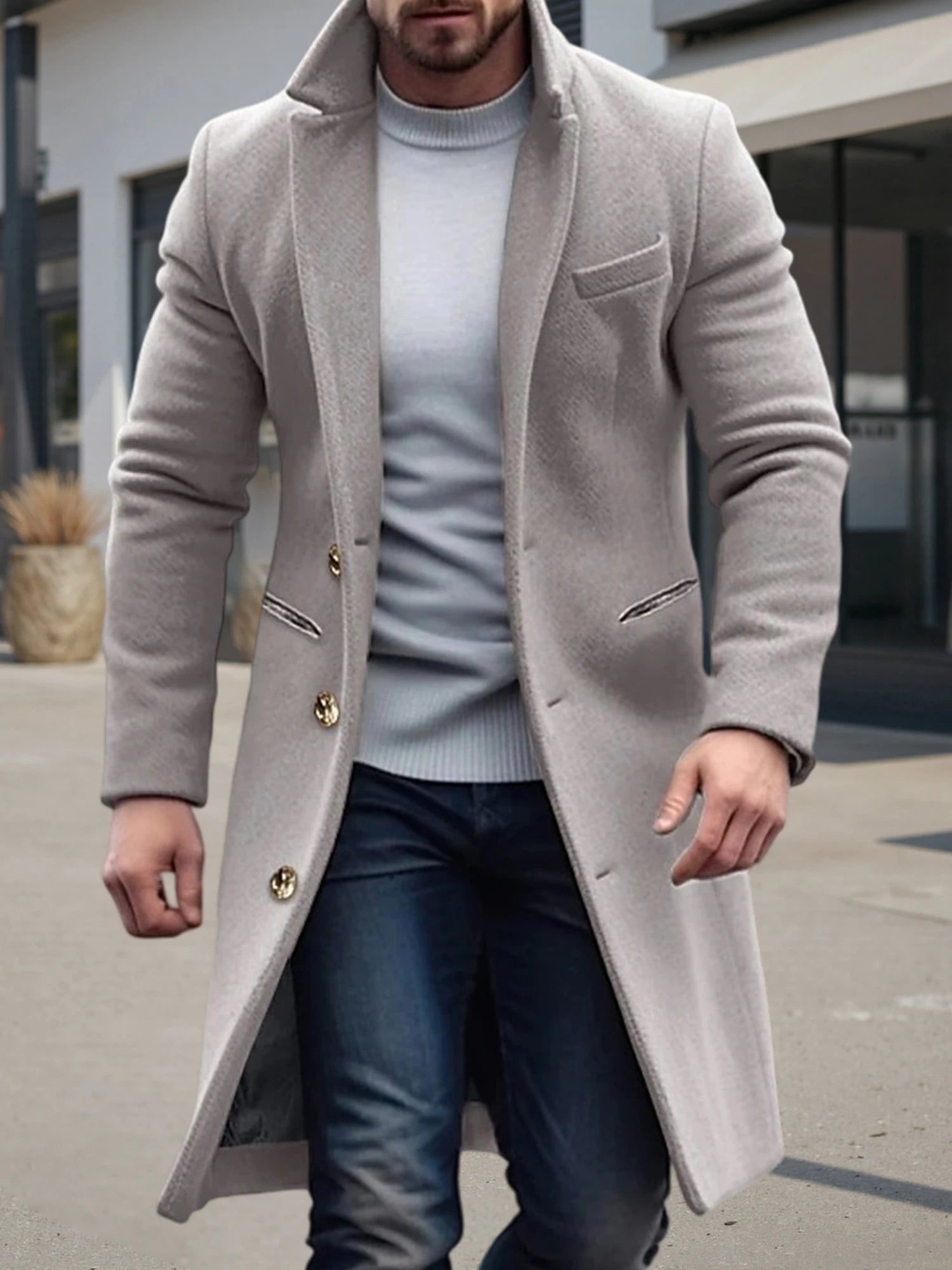 Men’s Wool Pea Coat