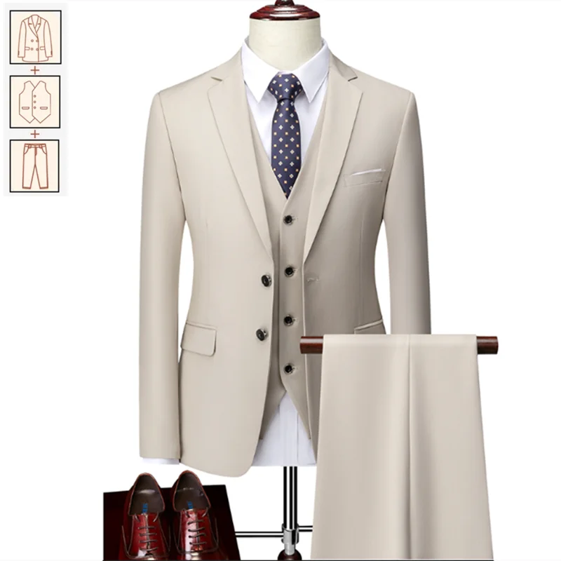 Men's 3pcs Suit