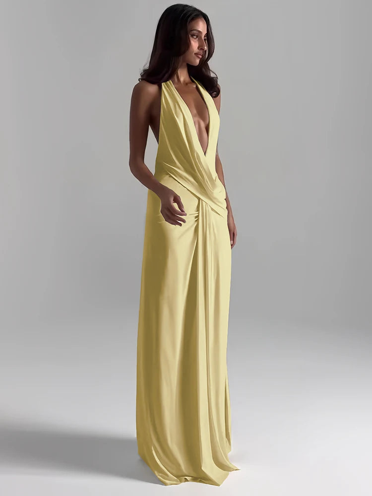 Backless Evening Dress