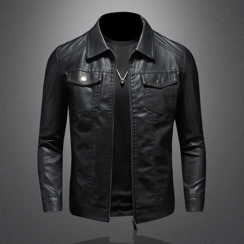 Men’s PU Leather Jacket