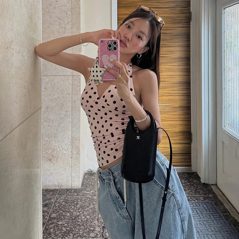 Women's Polka Dot Tank Top