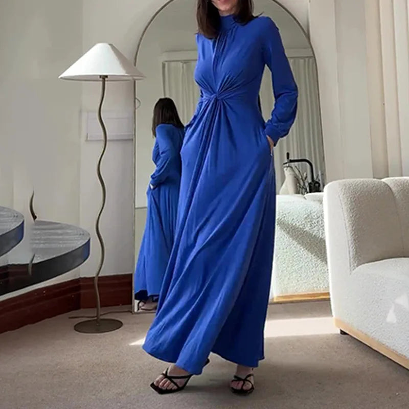 Women’s Folded Abaya Party Dress