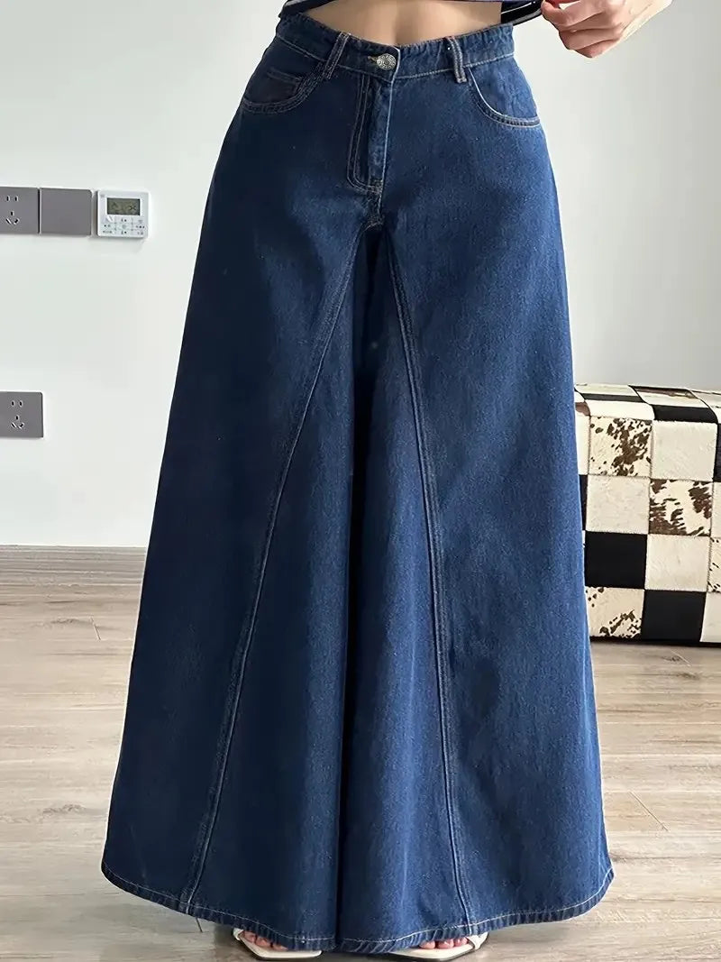Wide-Leg Jeans