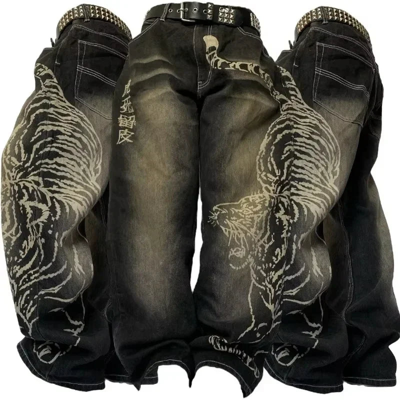 High Waist Wide Jeans