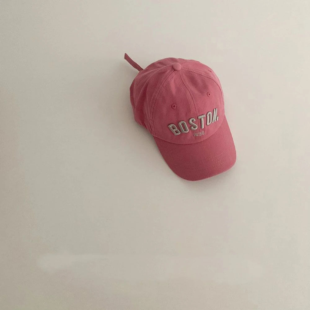 Kids Letter Baseball Cap