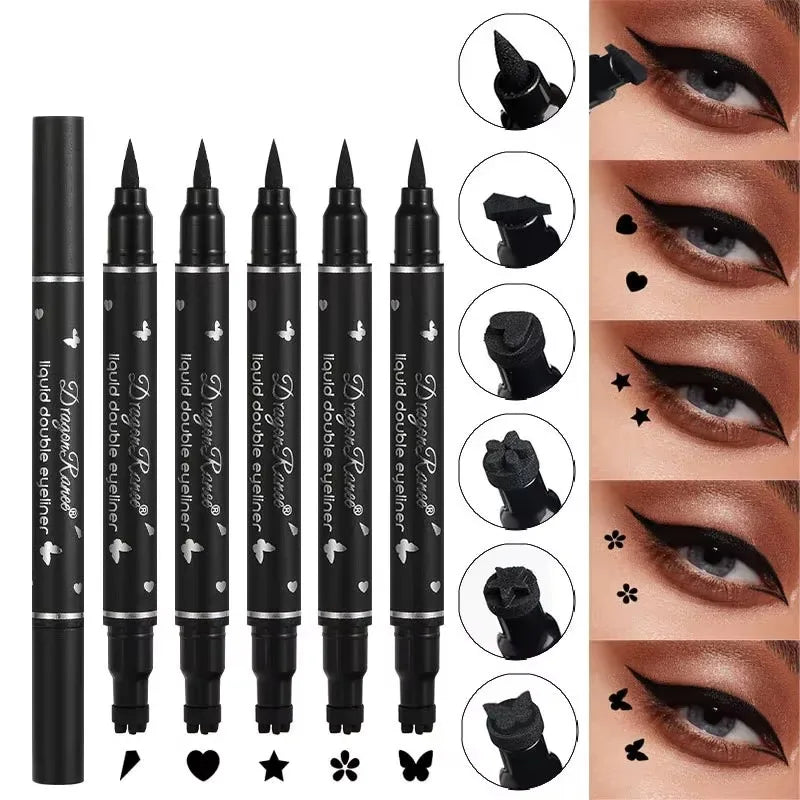 2-in-1 Waterproof Liquid & Pencil Eyeliner Pen