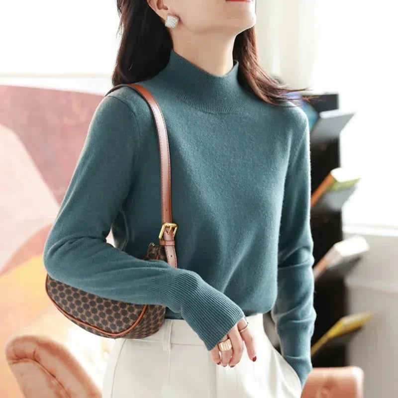 Turtleneck Knitted Sweater