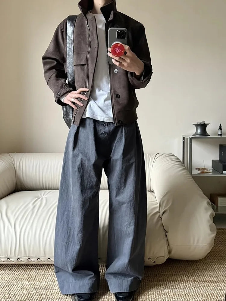 Men’s Faux Suede Jacket