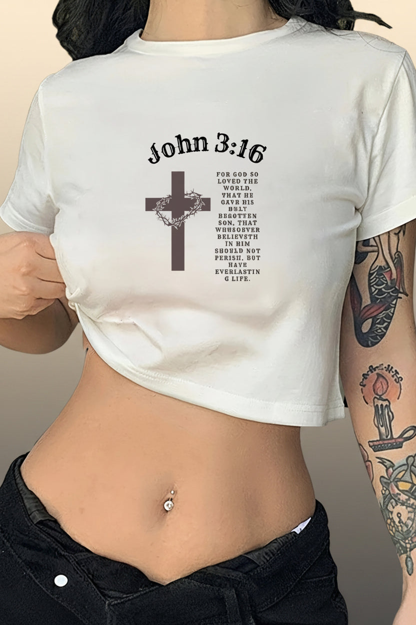 Women's Y2K Crop T-Shirt