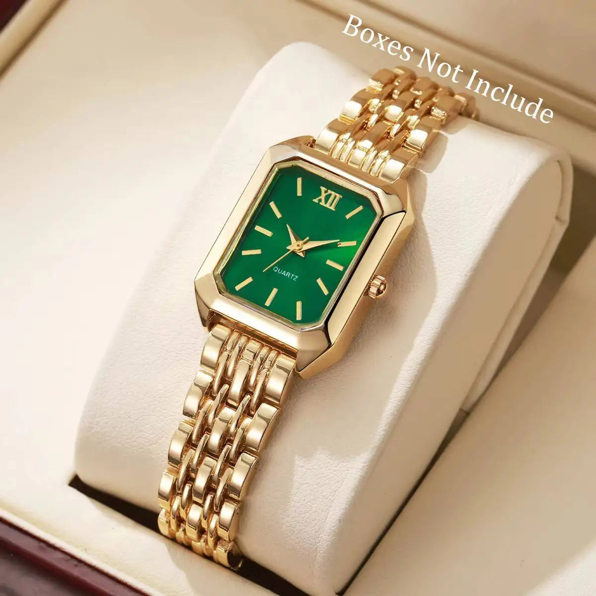 Elegant Rectangle Women’s Quartz Watch