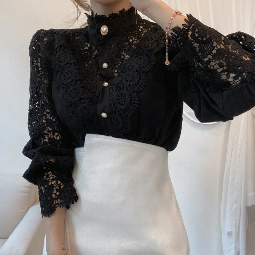 Lace Blouse Top