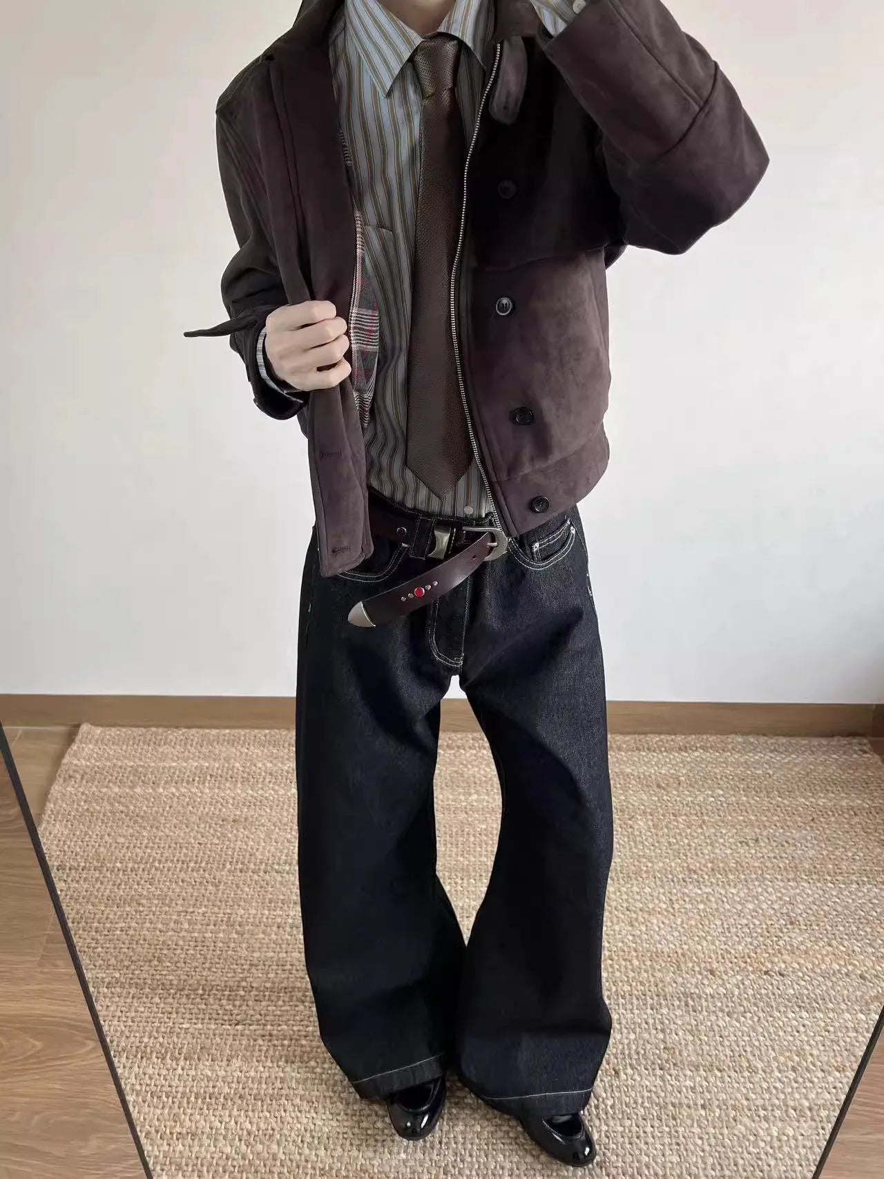 Men’s Faux Suede Jacket