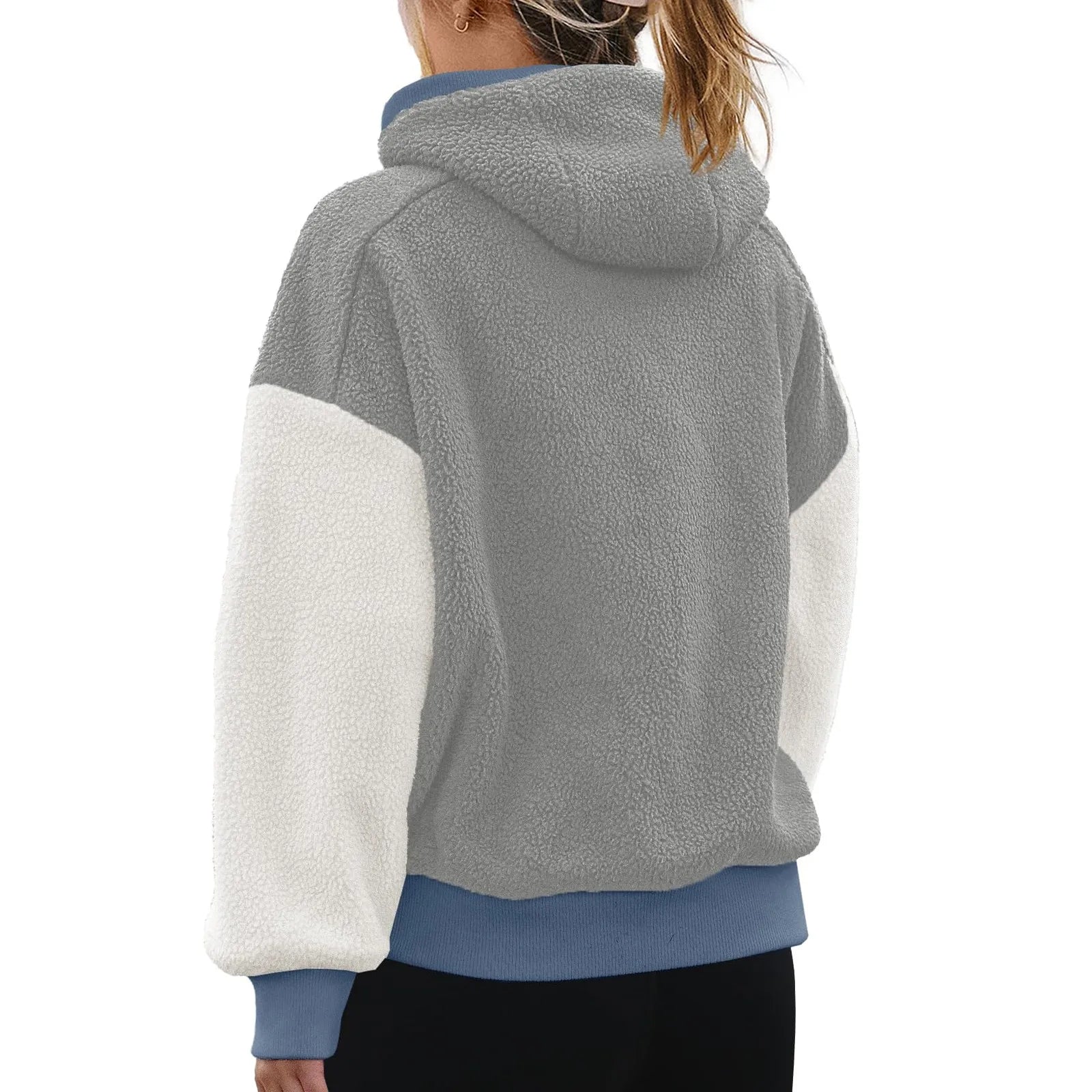 Women Fleece Overcoat