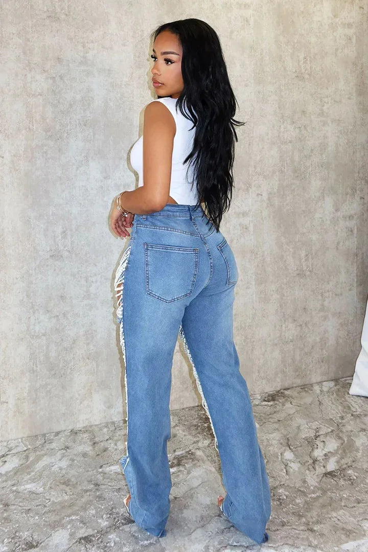 Women's Pearl Ripped Jeans