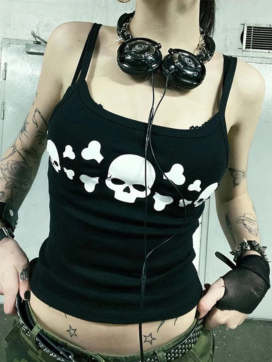 Halloween Skull Tank
