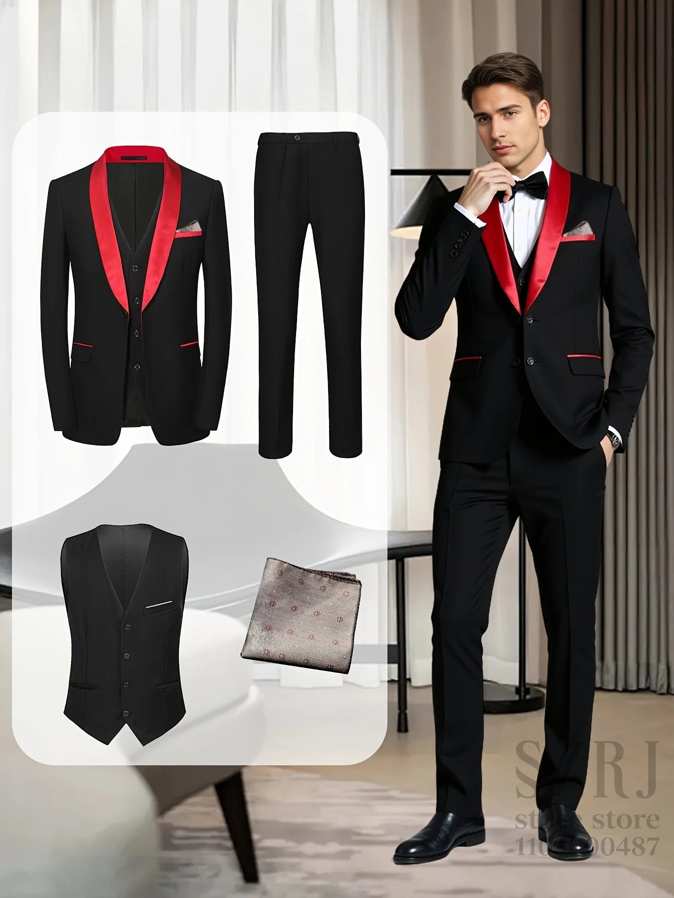 Men’s Formal Tuxedo Set