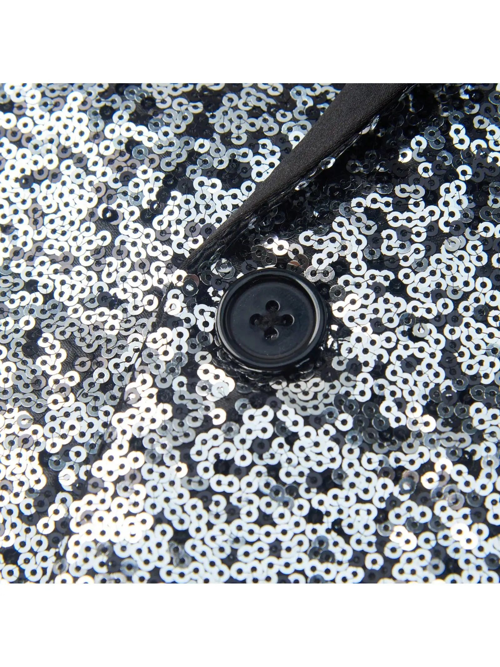 Sequined Tuxedo Jacket