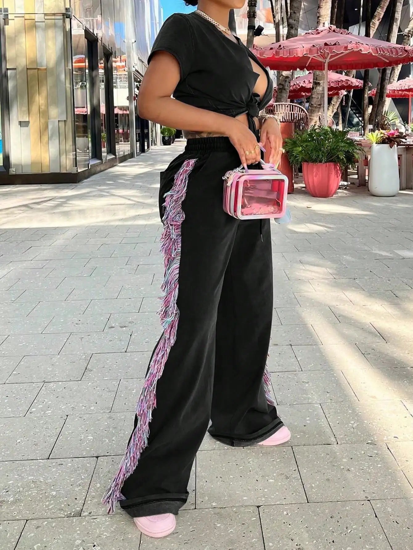 Fringe Tassel Pants