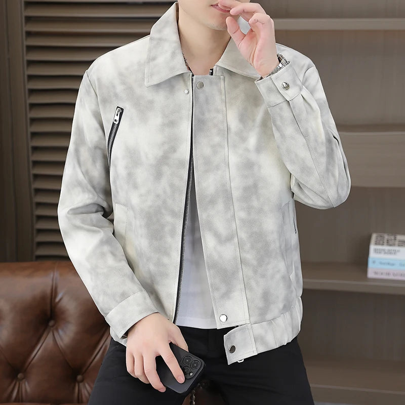 Men’s PU Leather Jacket