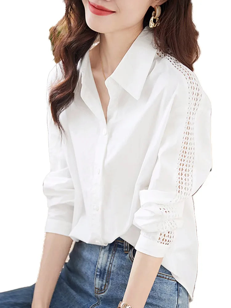 Women's Hollow Out Shirt