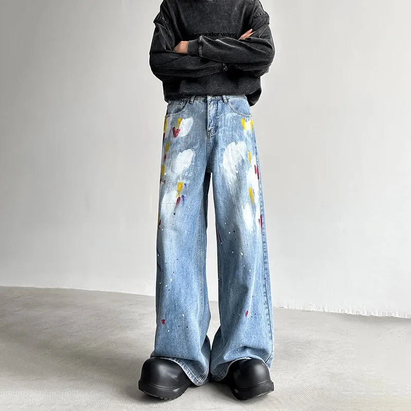 Men’s Graffiti Jeans