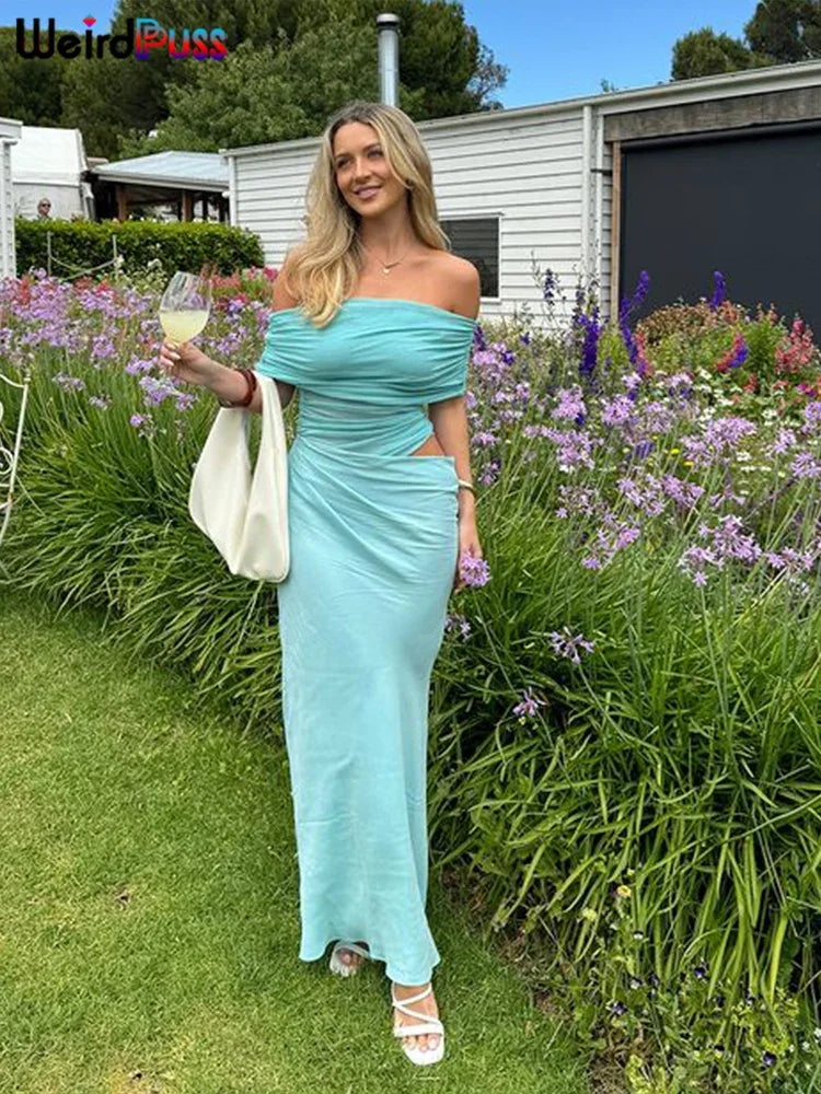 Ruched Mesh Bodycon Dress