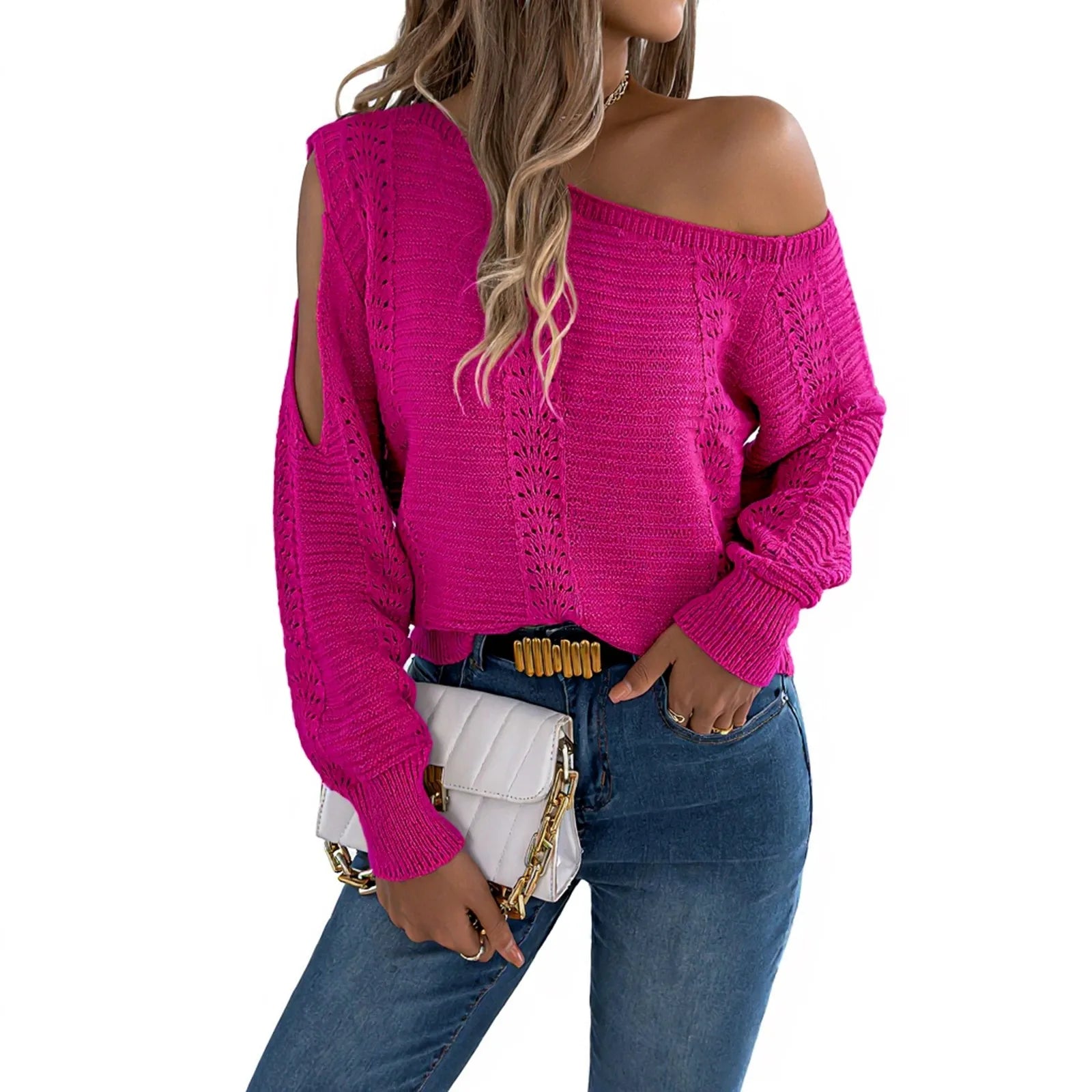 Off Shoulder Pullover