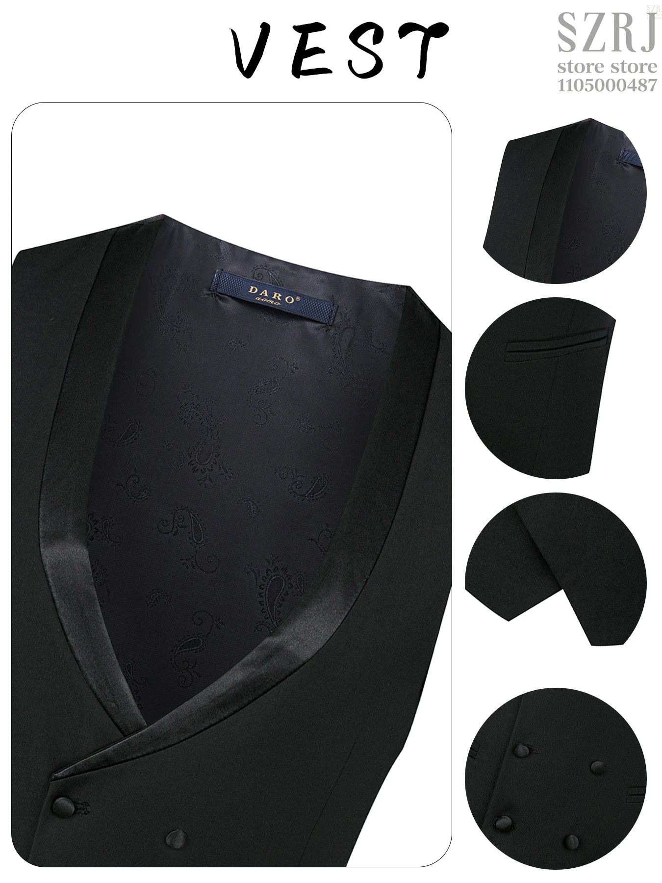 Three Piece Suit Set