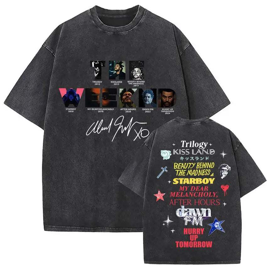 T Shirt Men Streetwear Cotton
