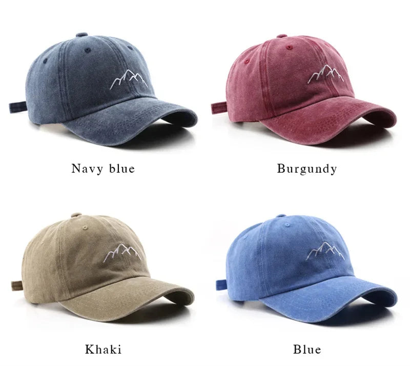 Mountain Embroidery Trucker