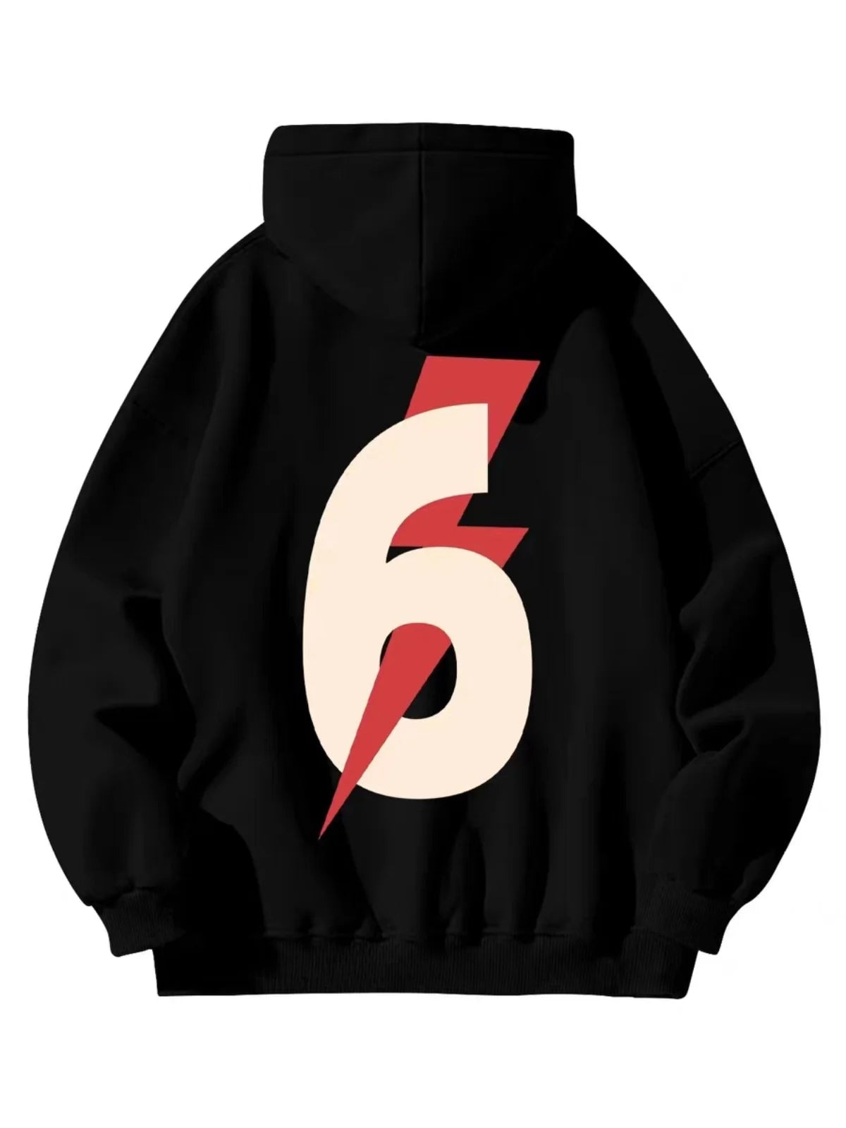 Lightning Print Hoodie