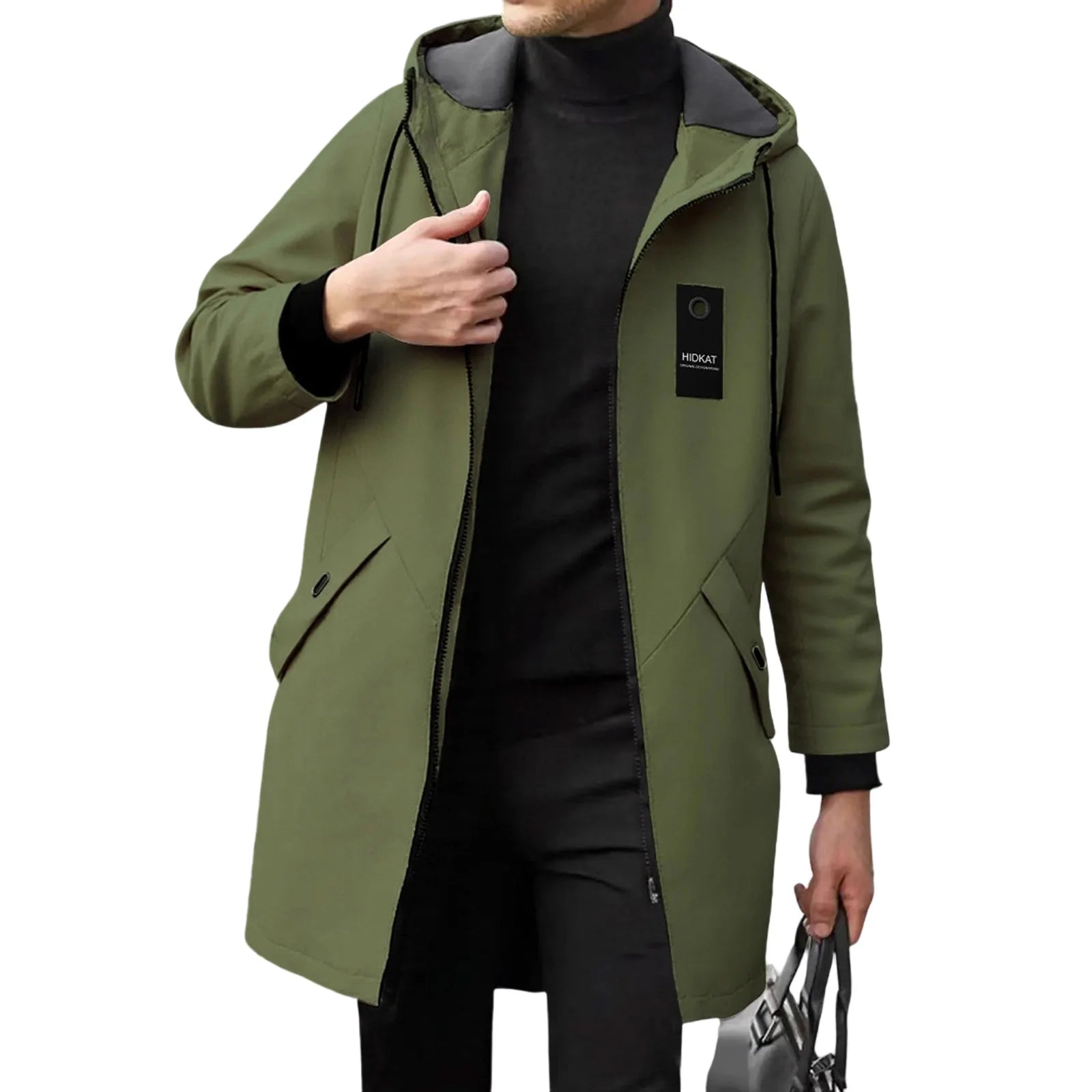 Men's Double-Breasted Trench