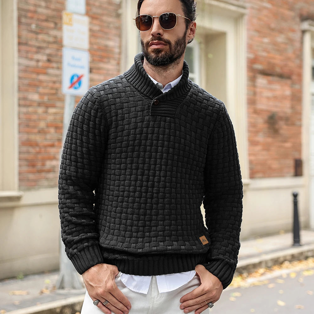 Men's Ribbed Knit Sweater