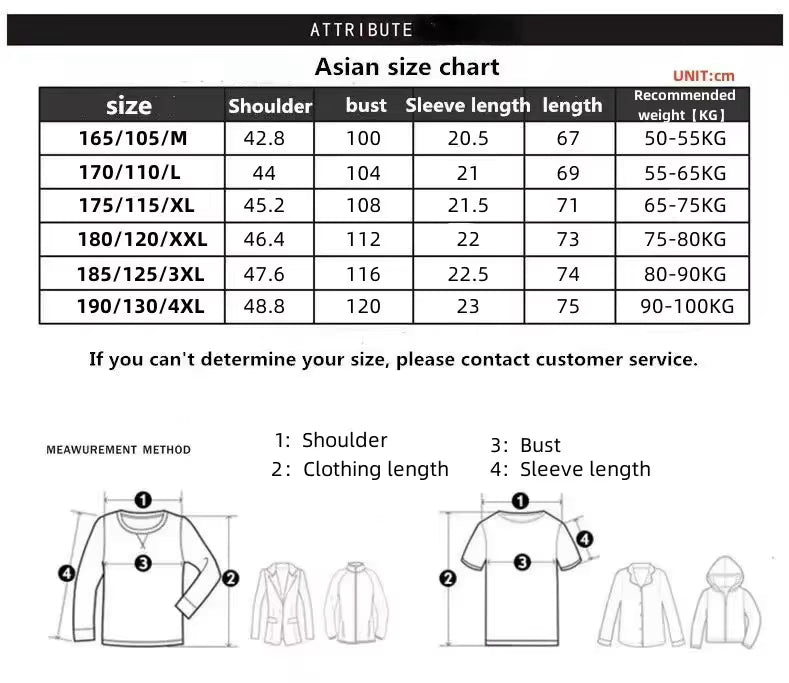 Size guide for Men’s 100% Cotton Embroidered Polo Shirt