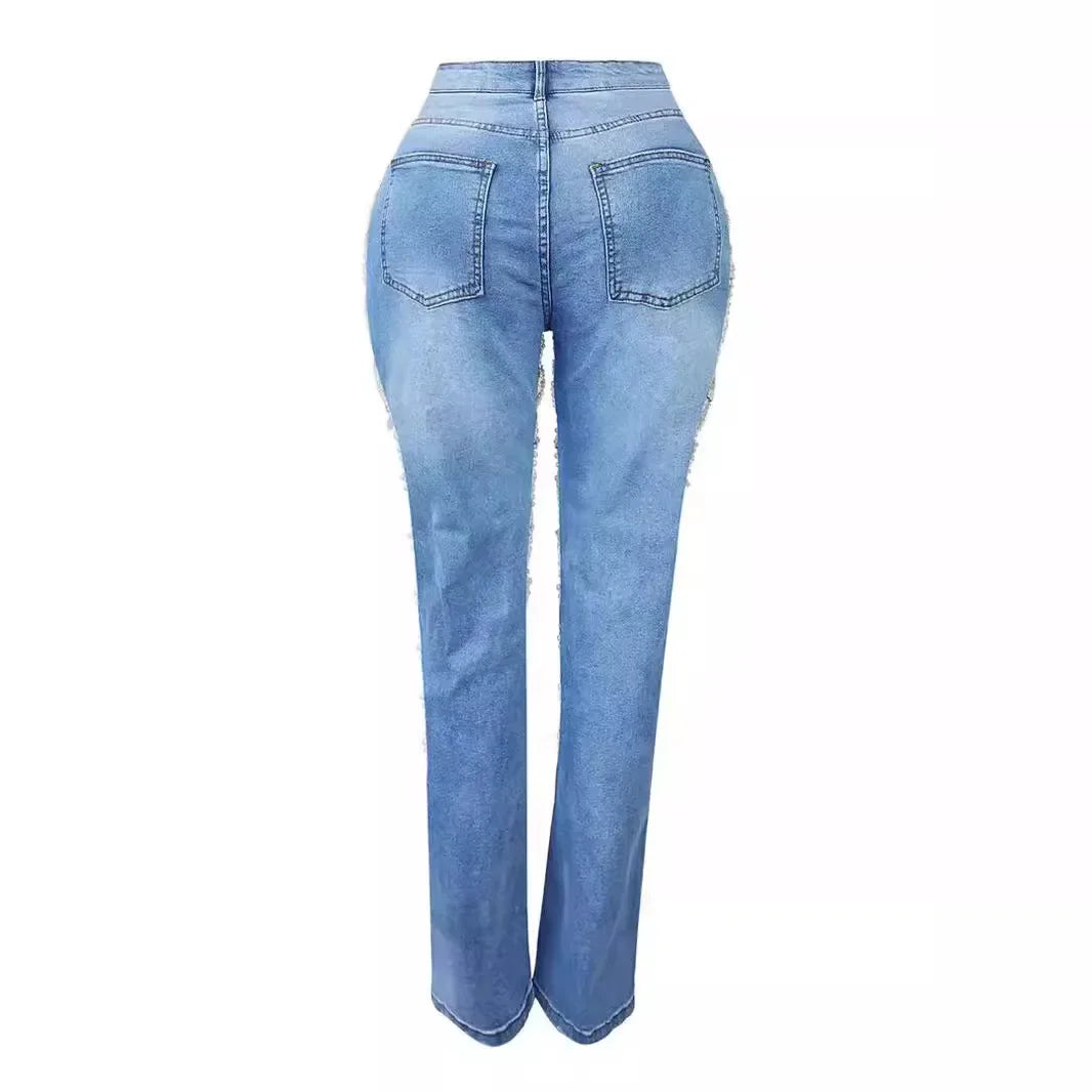 Women's Pearl Ripped Jeans