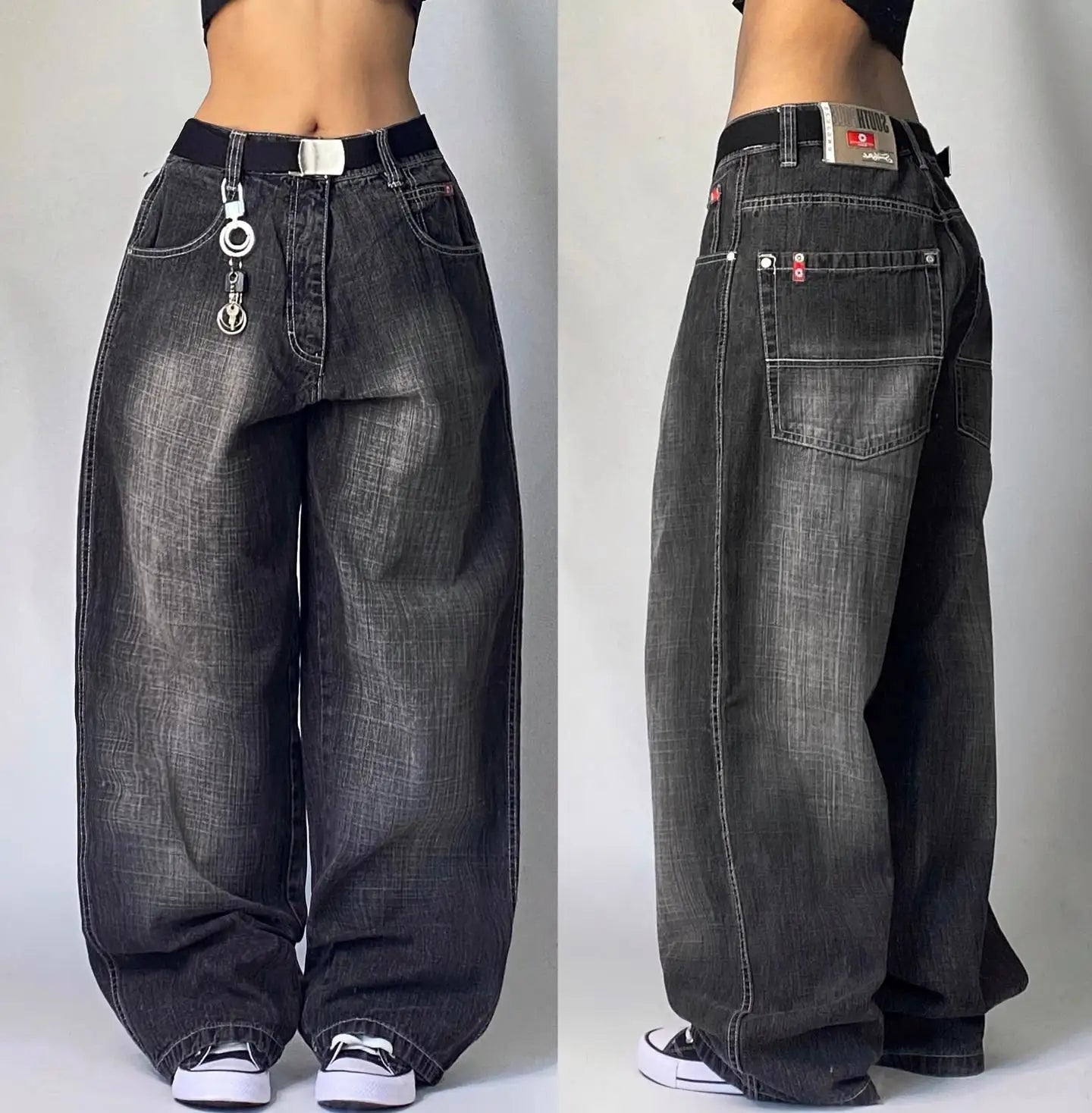 High Waist Wide Jeans