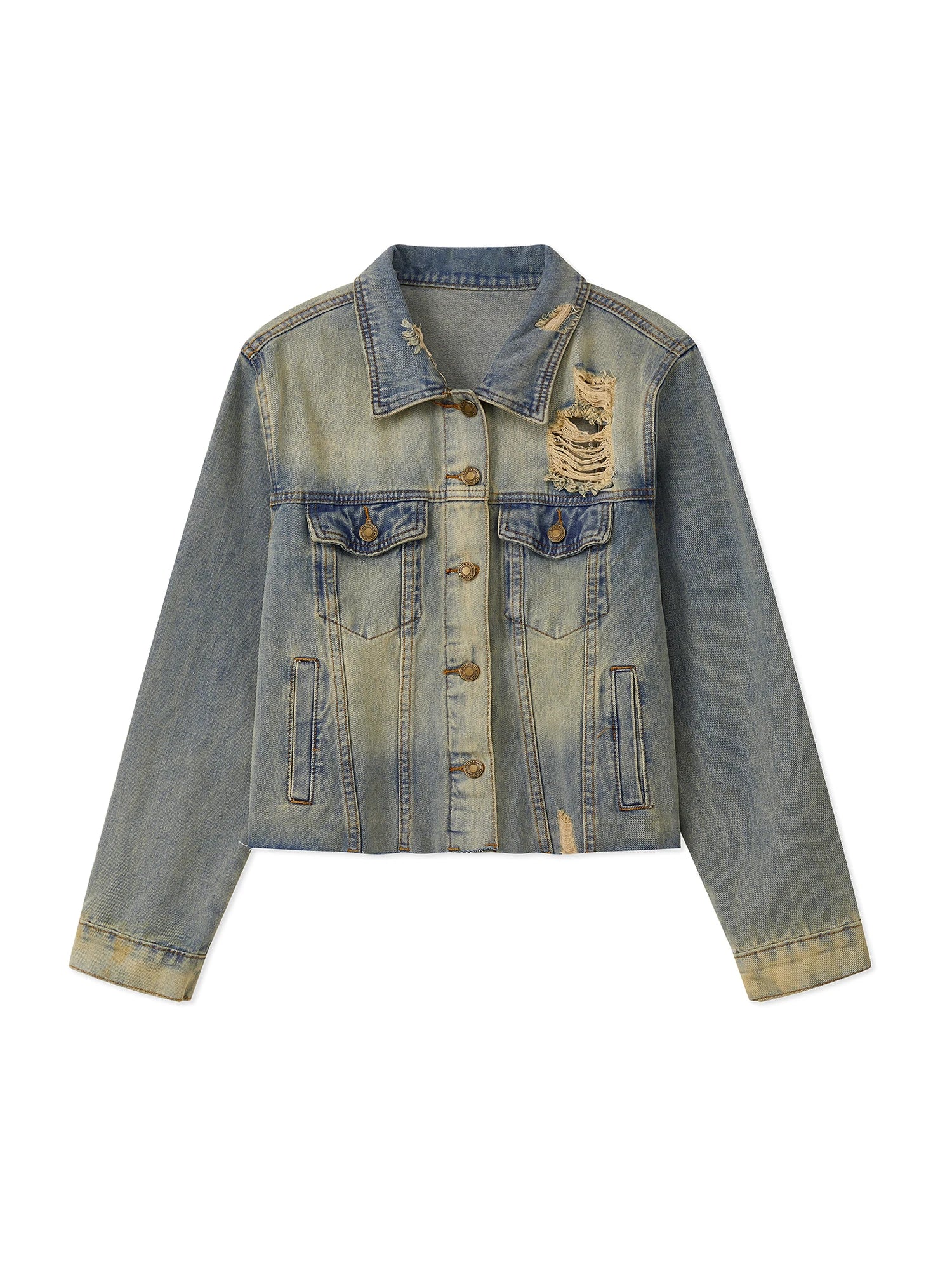 Unisex Vintage Denim Jacket