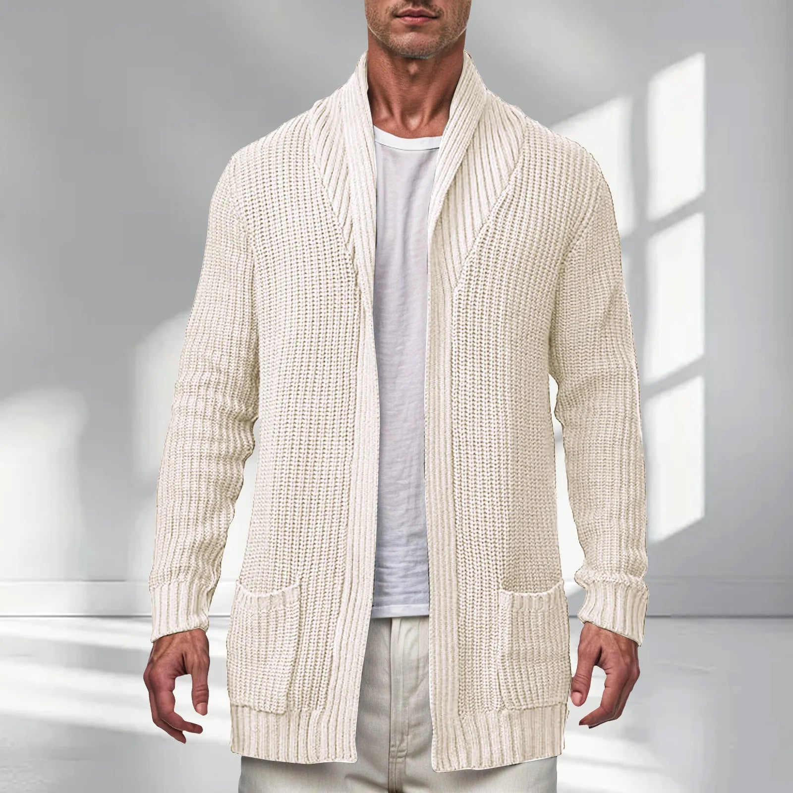 Men's Slim Knit Cardigan