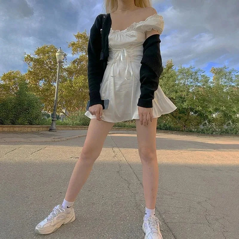 Lace Bodycon Mini Dress