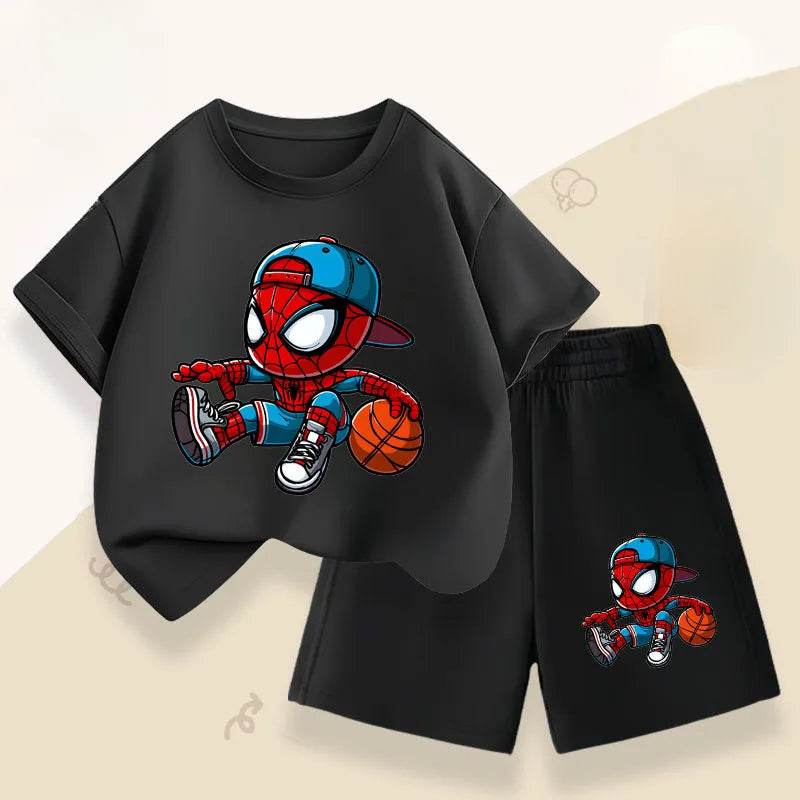 Spiderman boys summer set