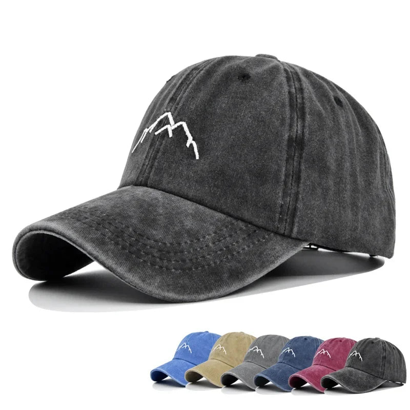 Mountain Embroidery Trucker