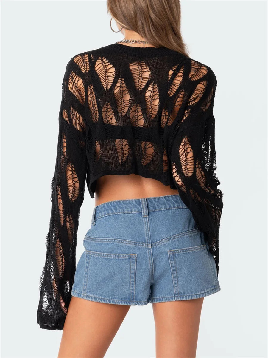 Knit Crop Turtleneck