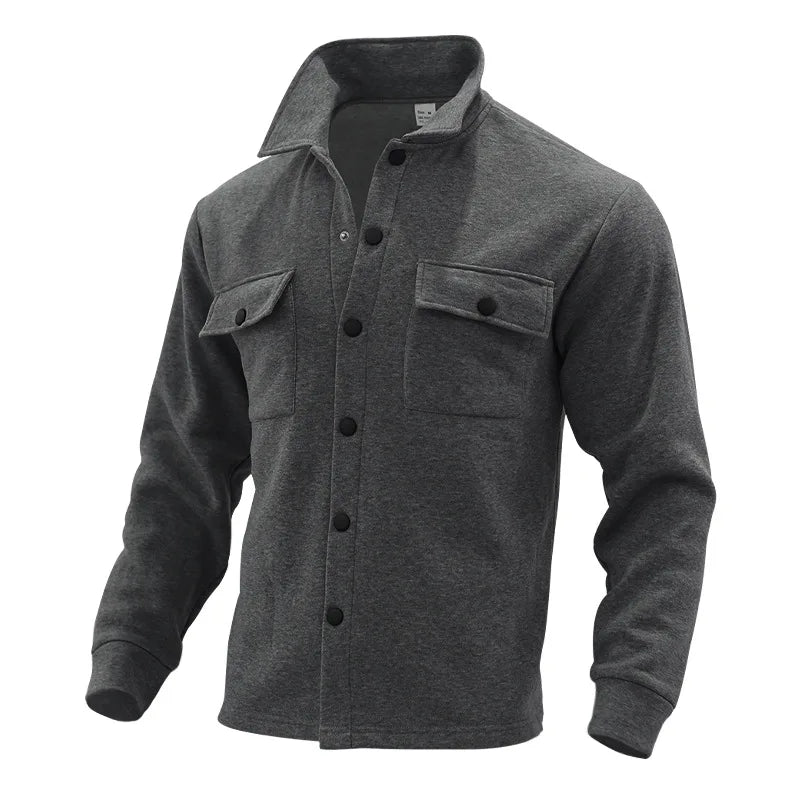 Men's Casual Shirt Jacket