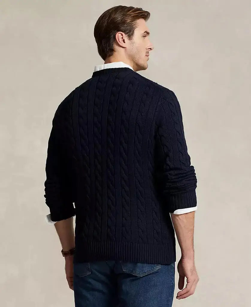 Mens Cable Knit Sweater