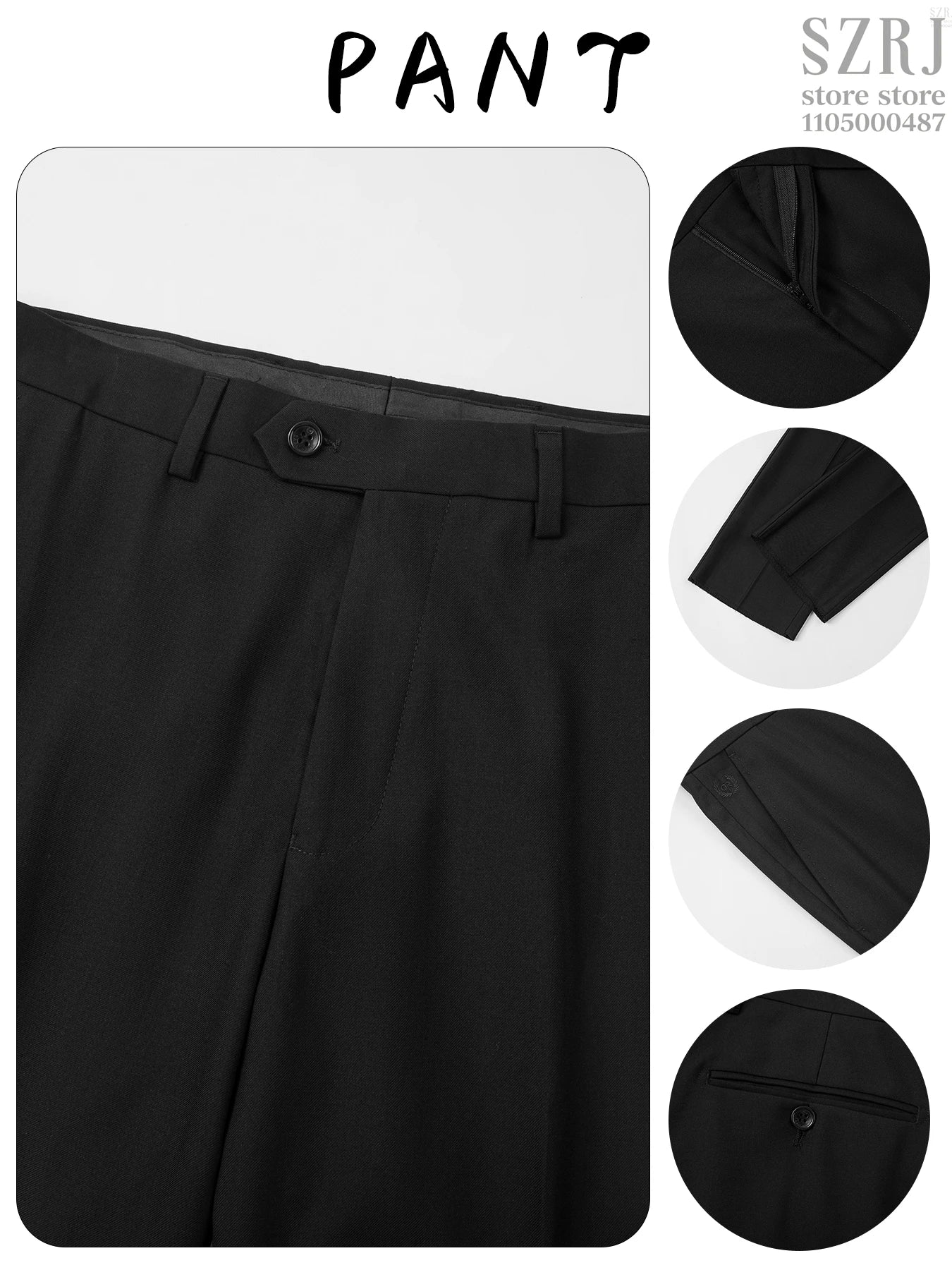 Three Piece Suit Set