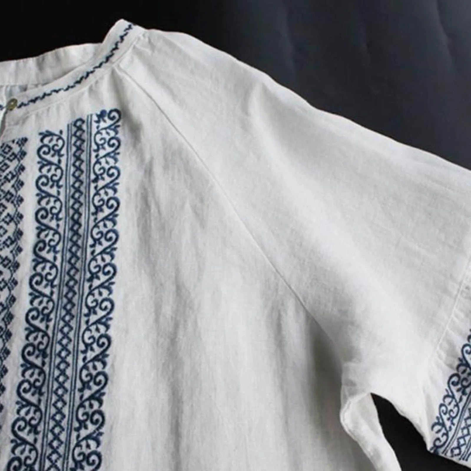 Women's Vintage Ethnic Cotton Blouse