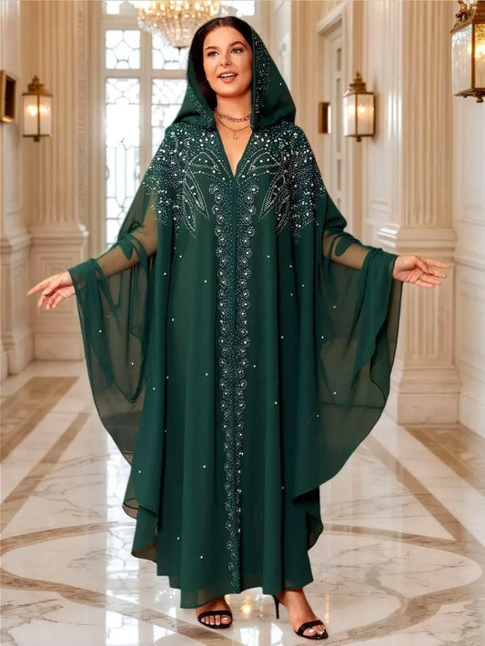 African Muslim Evening Kaftan Dress
